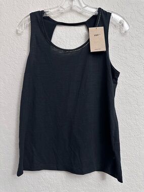 Nike Yoga Dri-FIT Training Tank Top Woman's Size Small Black (DD5803-010)